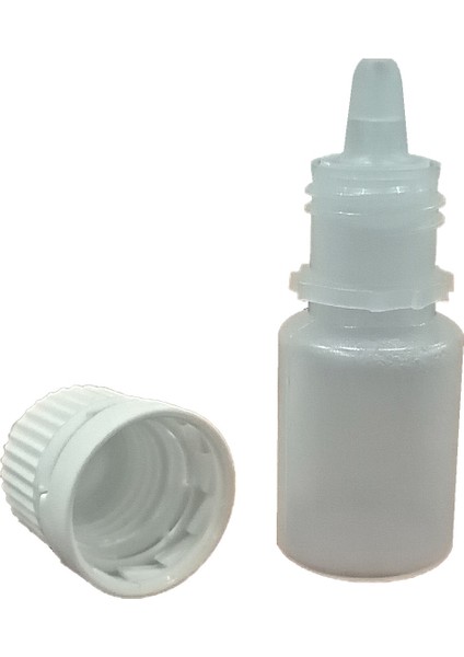 Boş Plastik Şişe 5 ml Likit Kolonya Mürekkep Çok Amaçlı Şişesi 10'lu