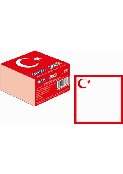 Stickn Kendinden Yapışkanlı Küp Notluk 6064