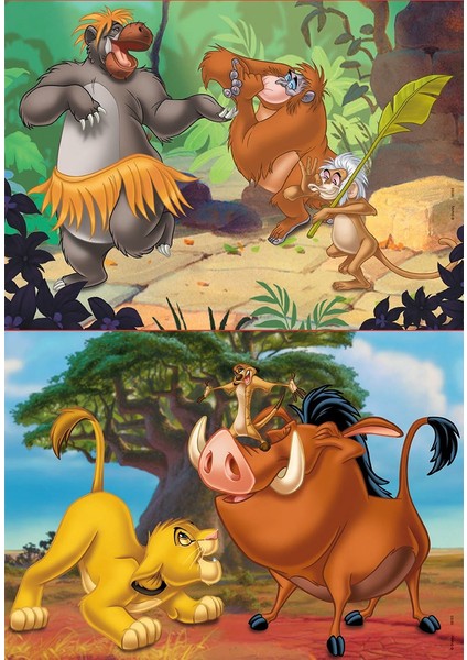 Puzzle Disney Animals 2 x 20 Parça fiyatları