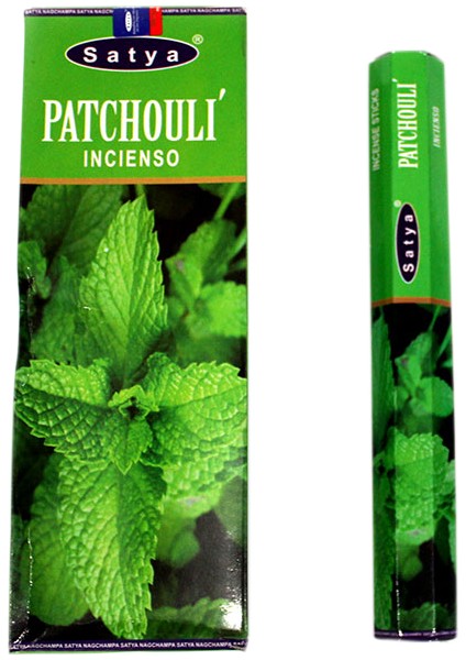 Patchouli Paçuli Yumuşak Nane Mentol Kokulu 6 Kutu 120 Adet Tütsü