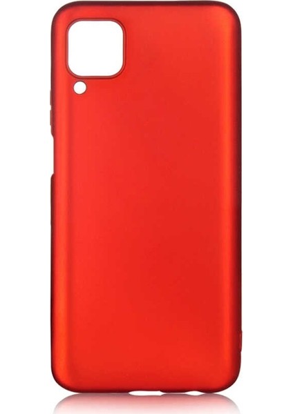 Huawei P40 Lite Kılıf Premier Silikon Esnek Koruma Kırmızı