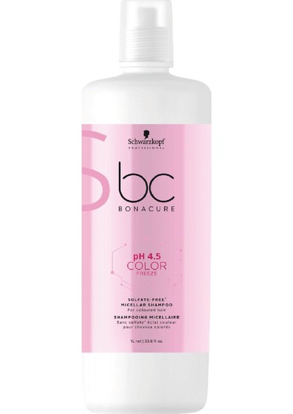 Color Freeze Micellar Sülfate Free Shampoo 1000 ml Yeni
