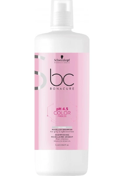 Bonacure Color Freeze Micellar Silver Şampuan 1000 ml