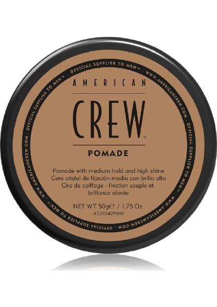 Pomade Orta Tutucu Çok Parlak Wax 50Gr