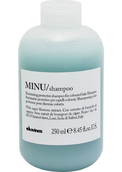Minu Boyali Saçlar İçin Bakim Şampuani 250ml