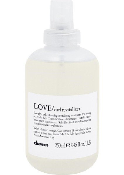 Love Curl Revitalizer Bukle Canlandırıcı Sprey Bakım 250 ml