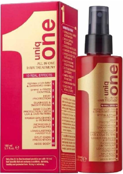 Uniq One All İn One Hair 10 Etkili Saç Bakım Spreyi 150 Ml