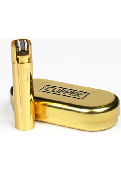 Clipper Gold Metal Çakmak