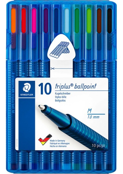 437 MSB10 Triplus Tükenmez Kalem 10'lu
