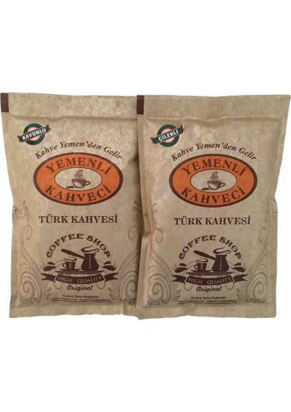 Yemenli Kahveci Çilekli & Kavunlu Türk Kahvesi (2X100GR)