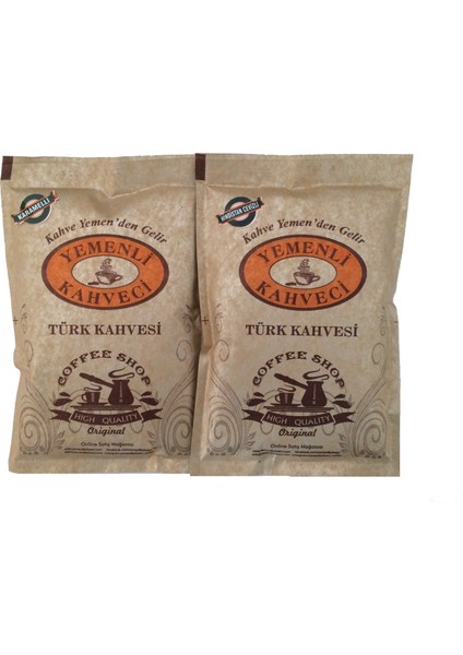 Karamelli & Hindistan Cevizli Türk Kahvesi (2X100GR)