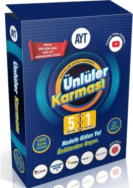 Ünlüler Karması AYT Deneme