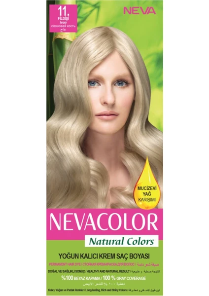 Natural Color Saç Boyası Seti 11 Fildişi