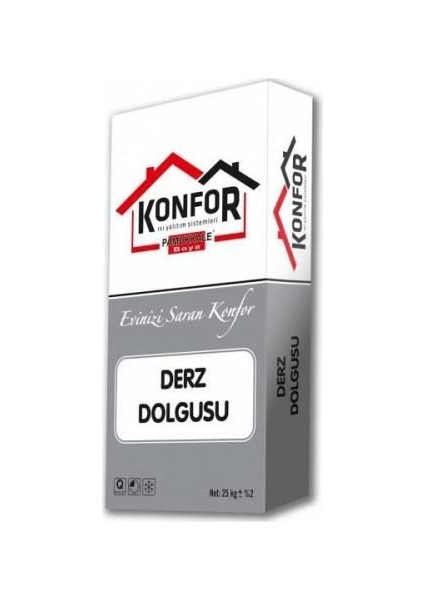 Konfor Derz Dolgu Beyaz 20 kg