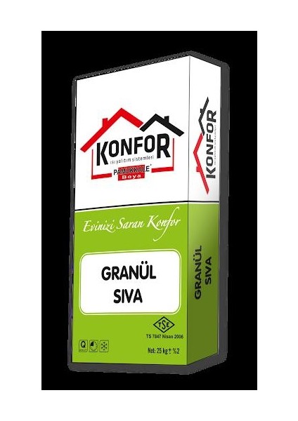 Konfor Granül Sıva (1,5-2mm) 25 kg