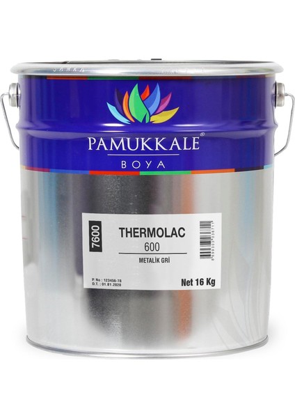 Thermolac 600 Metalik Gri 16 kg