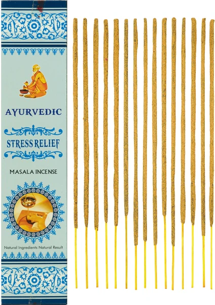 Ayurvedic Stress Relief Anti Stres Masala Organik Tütsü