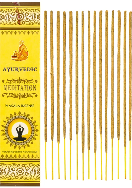 Ayurvedic Meditation Meditasyon Masala Organik Tütsü