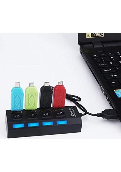 4 Port USB 2.0 Çoklayıcı Hub