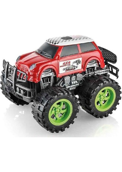 Jumbo Mini Büyük Dev Tekerlekli 4x4 Off Road Jip Oyuncak Araba