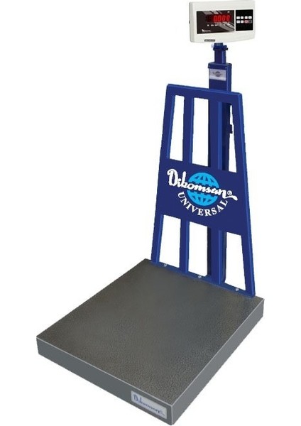 DW Tartım Baskülü 600 kg Kapasite ile Yüksek Hassasiyetli 70 x 80 cm Mavi Model
