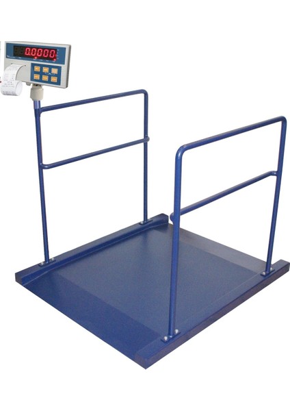 Hwp-Et Çift Rampa Diyaliz Baskülü 300 kg x 100 gr 90 x 120 cm