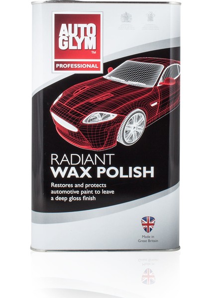 Auto Glym Radiant Wax Polish 5 lt (Yüzey Koruyucu Wax Polish 5 lt)