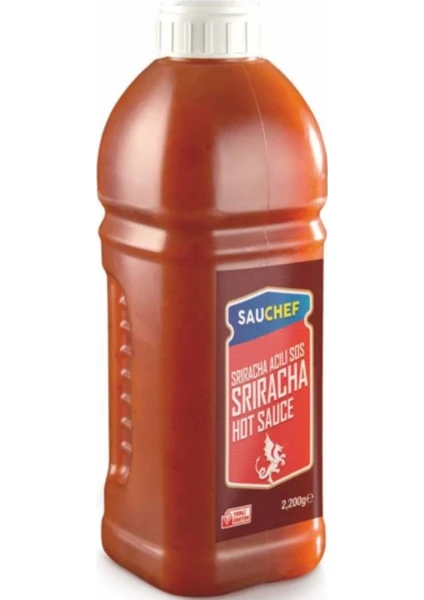 Sriracha Sos Pet Şişe Yemeklik Sos  2,2 kg