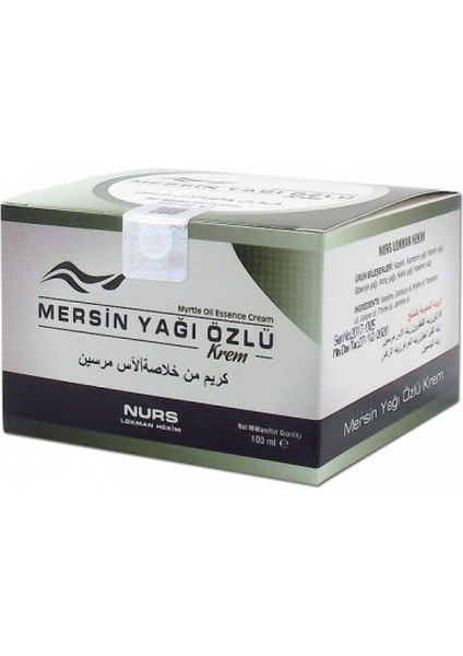 Lokman Hekim Mersin Yağı Özlü Krem 100 Ml.