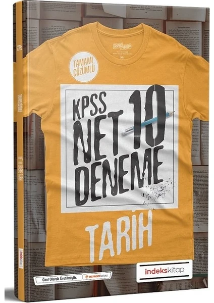 İndeks Akademi Yayıncılık KPSS 2020 Tarih Net 10 Deneme Tamamı Çözümlü