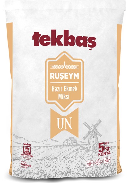 Un Ruşeym Hazır Ekmek Miksi 5 kg