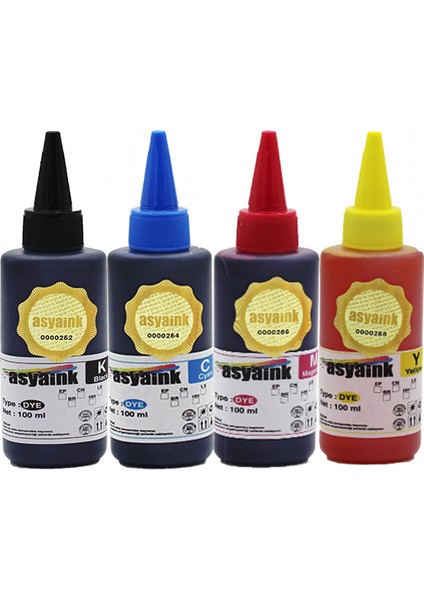 Canon Kartuş Dolum Mürekkep Seti 4 x 100 ml