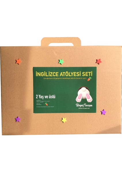 İngilizce Eğitim Seti Renkler Şekiller Sayılar
