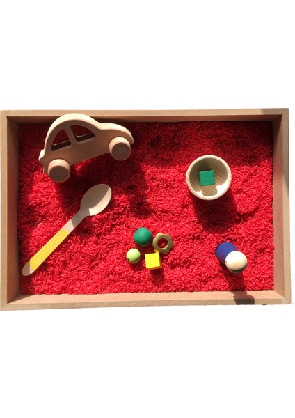 Ahşap Montessori Duyusal Oyun Seti - Trafik