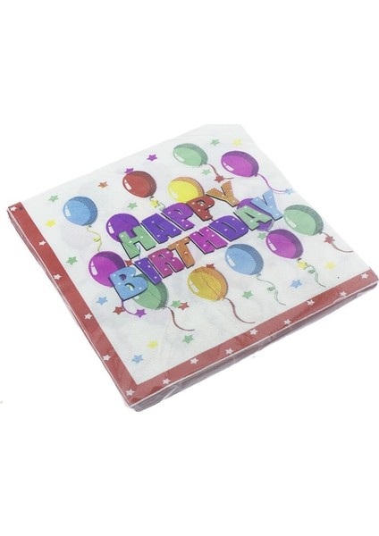 20'li 33 cm Kağıt Peçete İyi Ki Doğdun Happy Birthday fiyatları