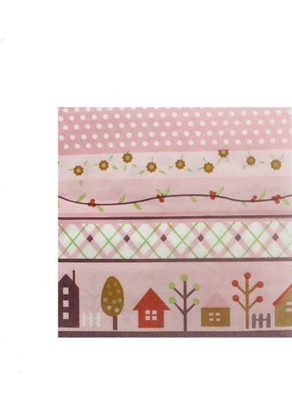 20'li 33 cm Kağıt Peçete Motif Desenli