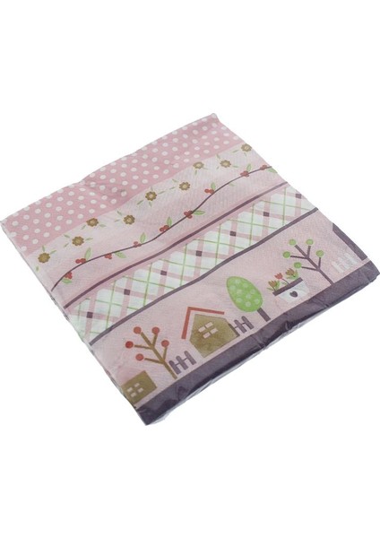 20'li 33 cm Kağıt Peçete Motif Desenli