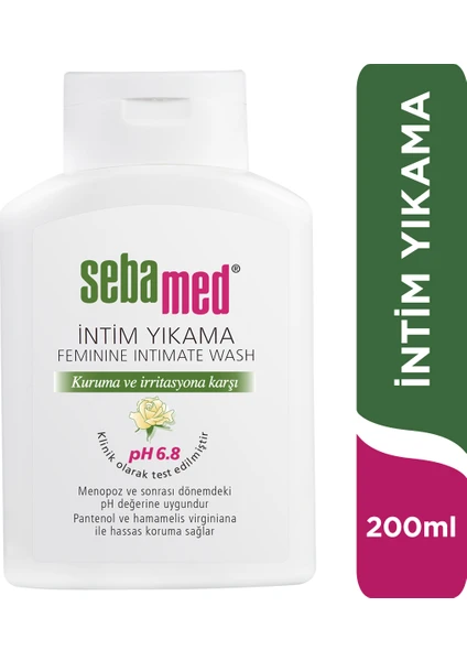 İntim Likit Menepoz Sonrası- Genital Bölge Temizleyici 200 Ml