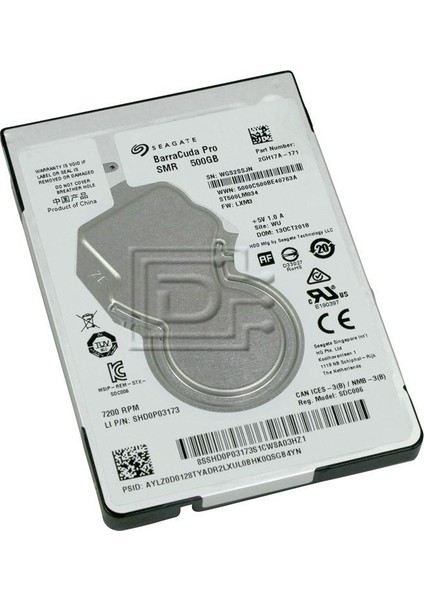 BarraCuda Pro 500GB 7200RPM 128MB Cache SATA 6.0GB/s 2.5" Hard Drives ST500LM034