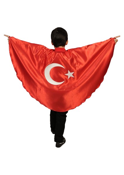 Ay Yıldızlı Kırmızı Pelerin