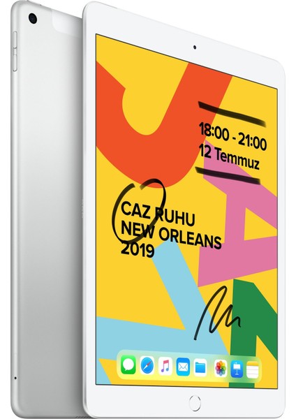 iPad 7. Nesil 128 GB 10.2" Wifi+Cellular Tablet MW6F2TU/A