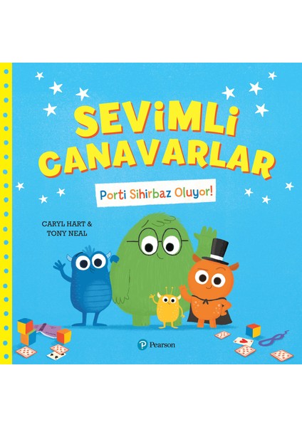 Sevimli Canavarlar Porti Sihirbaz Oluyor"(3+ Yaş Hikaye Kitabı) - Caryl Hart