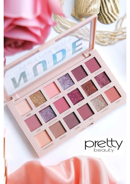 Pretty Beauty Nude New 18 Li Göz Farı Eyeshadow Palette