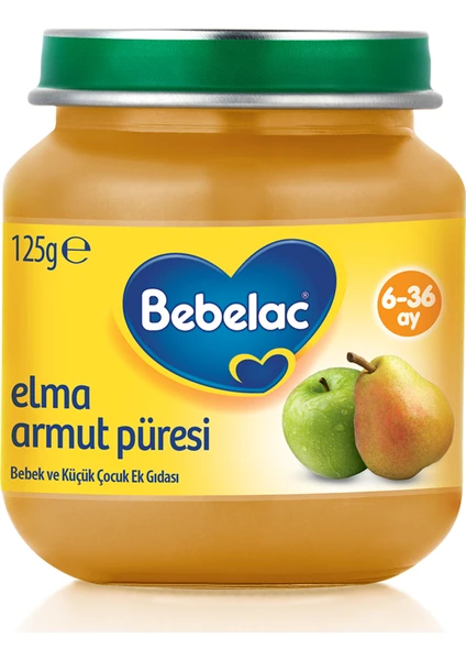 BEBELAC ELMA ARMUT PURESI 125 GR