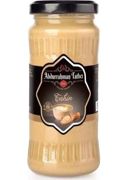 Abdurrahman Tatlıcı Tahın Cam Kavanoz 350 gr