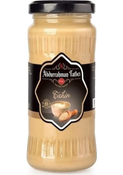 Abdurrahman Tatlıcı  Abdurrahman Tatlıcı Tahın Cam Kavanoz 350 gr