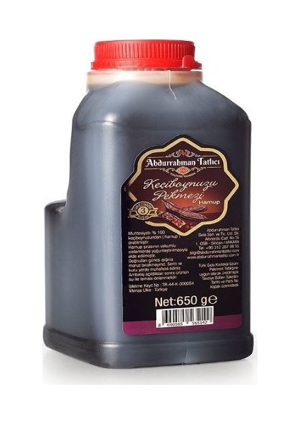 Pekmez Harnup Bidon 650 gr