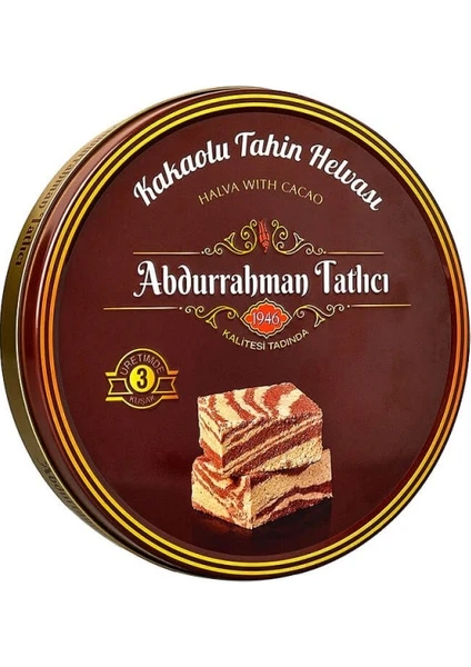 Abdurrahman Tatlıcı Tahin Helvası Kakaolu 650 gr