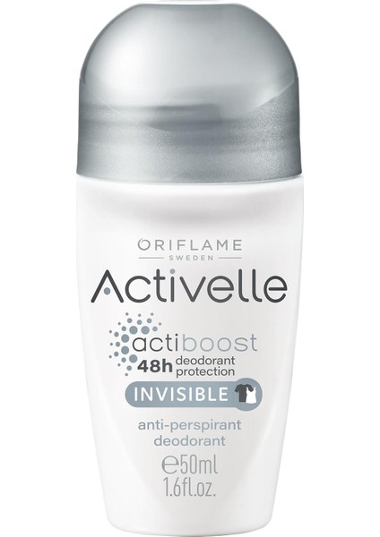 Activelle Invisible Anti-Perspirant Roll-On 50 ml