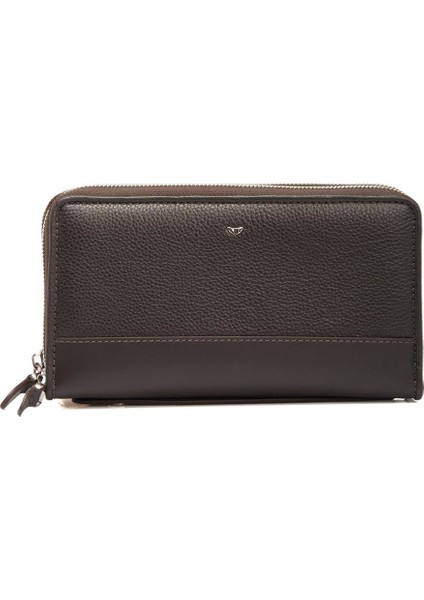 Kahve Deri Unisex Portföy Çanta 21396C3D